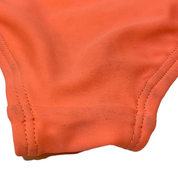 Wonder Nation Girls 12M Orange & Blue Two Piece Bathing Suit - Picture 8 of 10